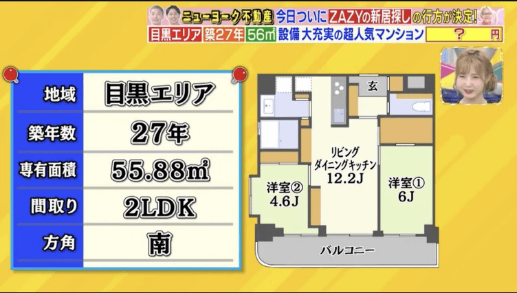 ニューヨーク不動産第九章 ZAZY様編 2023年6月8日（木）放送分